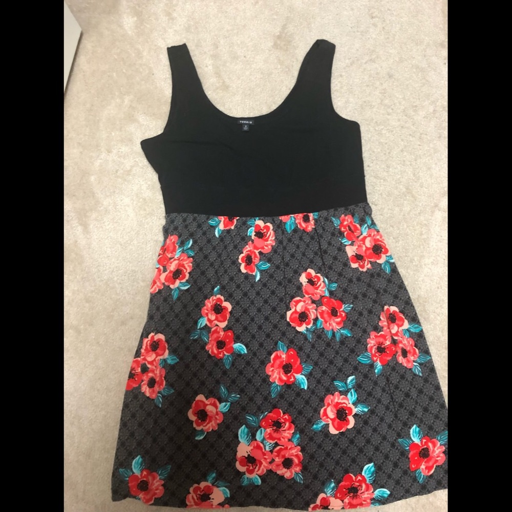 Torrid floral dress